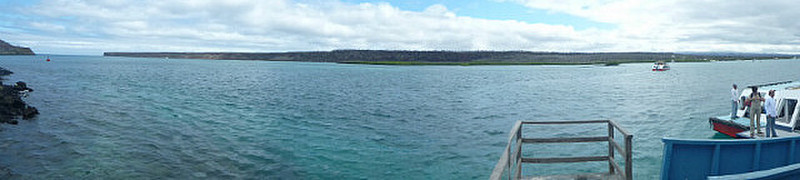 Santa Cruz Island from Baltra