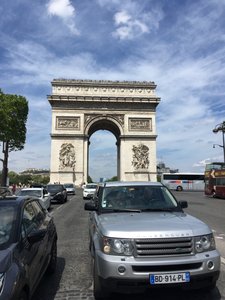 The Arc du Triomphe