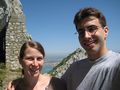 Ryan and Cari on top of Gibraltar