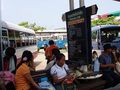 Locals at the Vientiane Bus Terminal