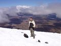 Ryan at the top of Mt. Doom (Ngauruhoe)