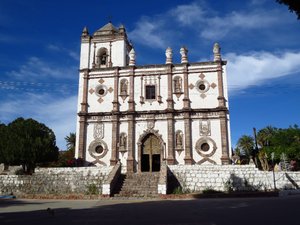 San Ignacio Mission still in use as village church.