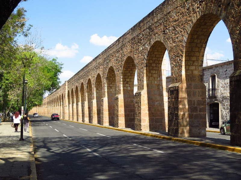 The aqueduct.