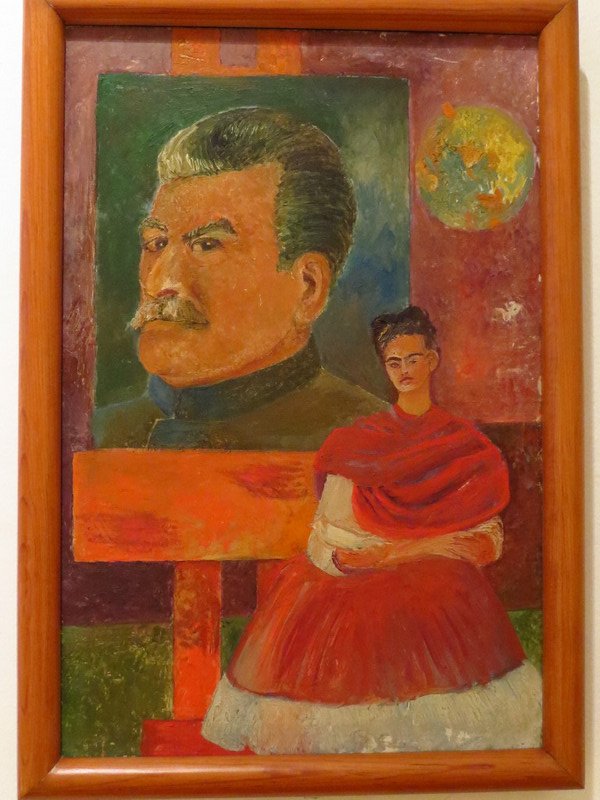 Self portrait with Stalin