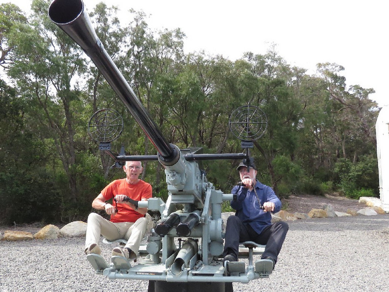 Richard & Jim on artillery