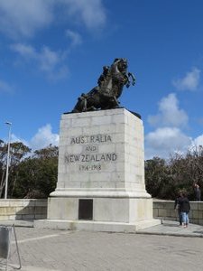 ANZAC memorial in Albany, where the soldiers sailed away in convoy to fight in First World War