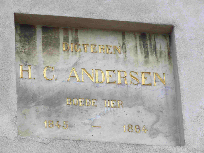 Hans Christian Andersen lived here