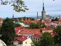 View from Toompea across Lower Town