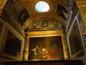 Caravaggio - The beheading of St John