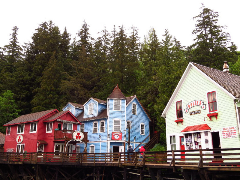 Ketchikan - this was the red light district.