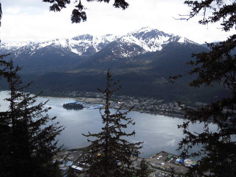 Juneau from top of Mount Roberts