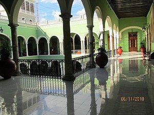 The Government Palace inner courtyard