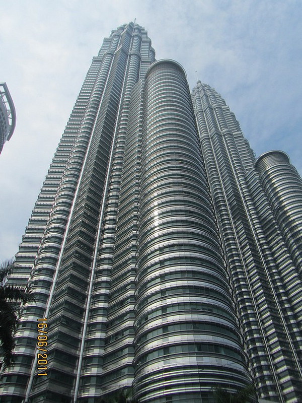 A closer view of Petronas