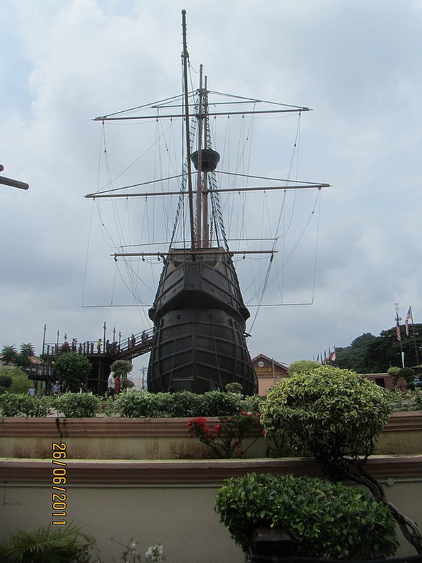 Replica of Portuguese ship &quot;Flor de la Mar&quot;