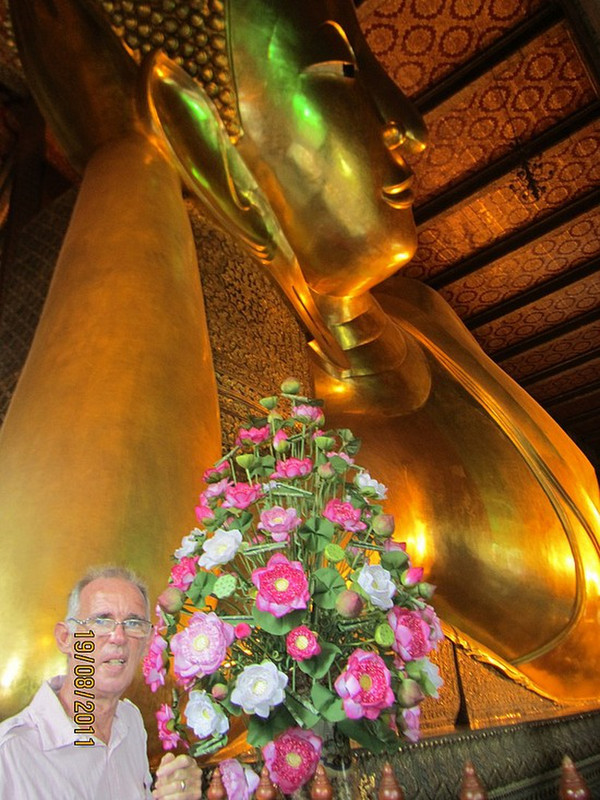 Recining Buddha at Wat Pho