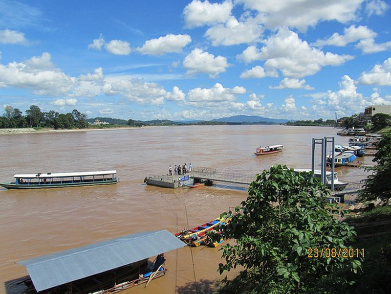 Laos across Mekong River