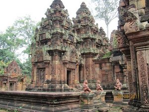 Angkor Thom Towers