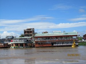 Our floating hotel in Chau Doc