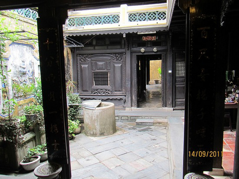 Interior courtyard