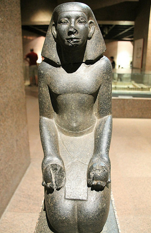 Figure in Nubian museum
