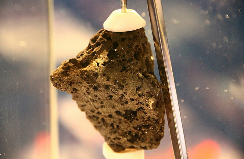 Piece of moon rock