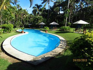 Swimming pool at Tambua Sands