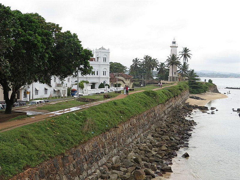 View to Lighthouse in Galle Fort