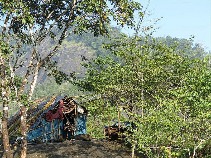 Tribal People&#39;s temporary summer camp