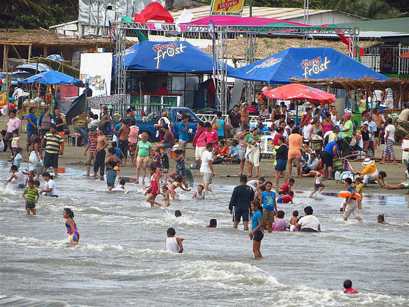 Lake Nicaragua (local name Cocibolca) beach 