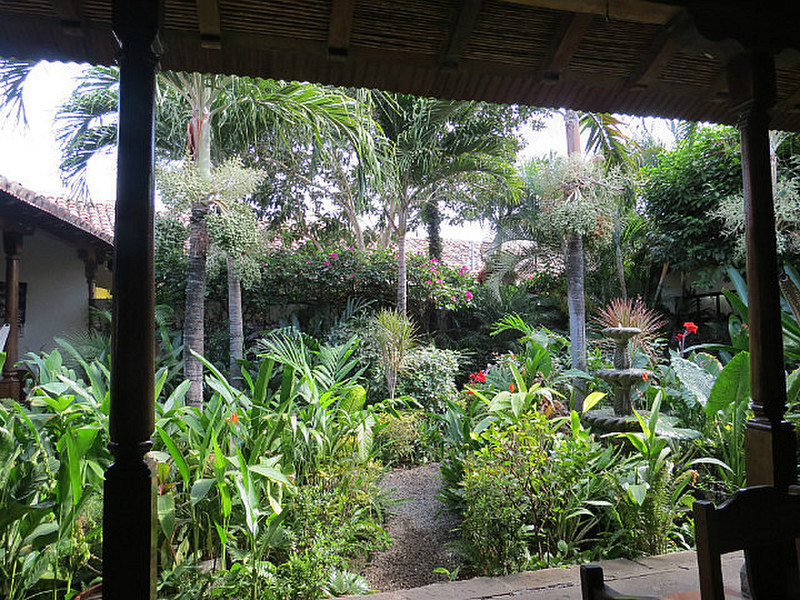 Internal courtyard garden