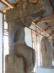 Pre-Colombian statues