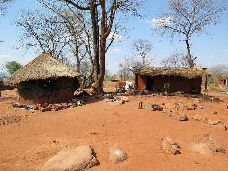 Traditional homes in Zambia | Photo