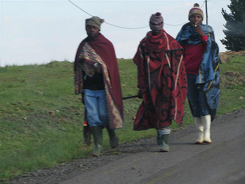 Blankets are cultural icons for Basutho