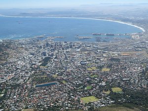 Cape Town from Table Top