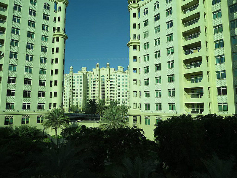 Buildings on the Palm &#39;Trunk&#39;