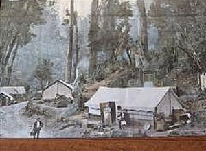 Picture of early Pioneer camp