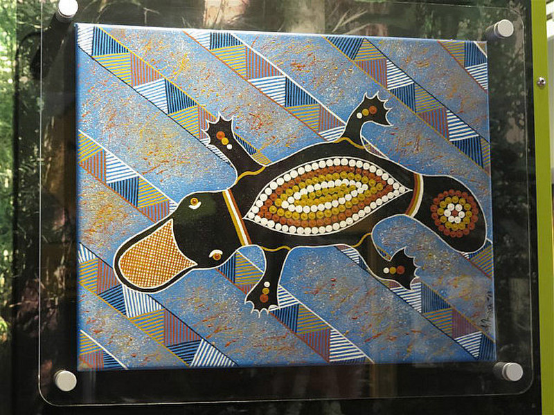 Aboriginal art work