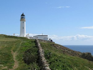Lighthouse at Mull of Galloway, southern point