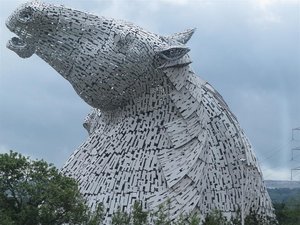 One of the Kelpies by Andy Scott