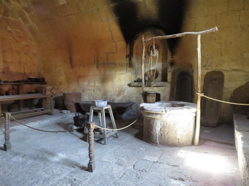 The well in the kitchen.