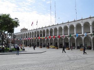 Two storey cloisters - Arequipa