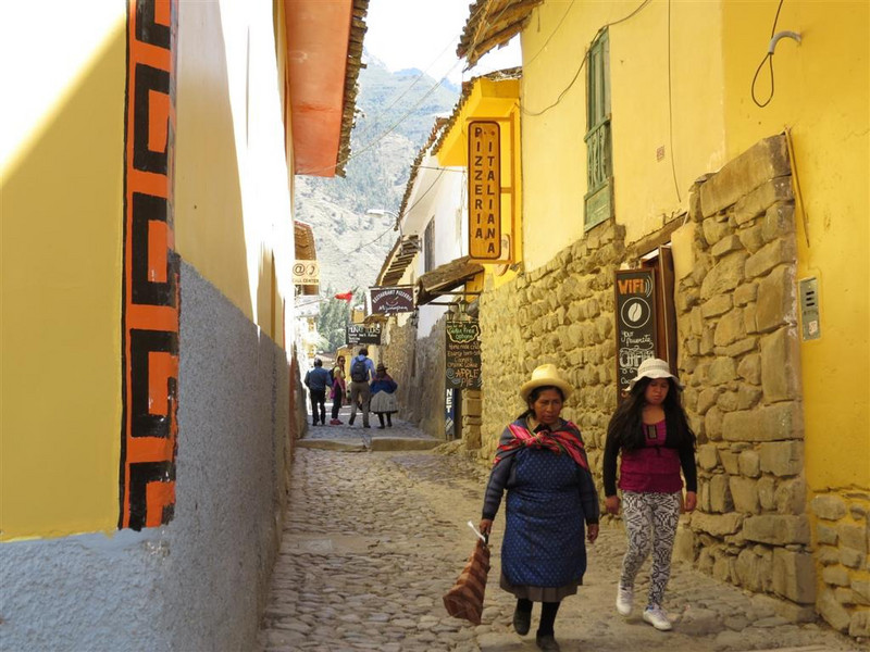 Narrow Inca street