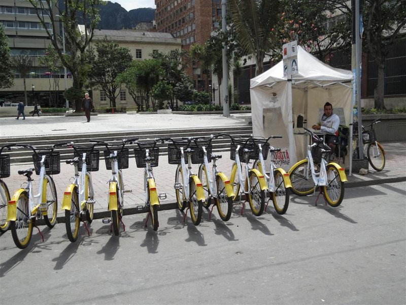 Free bikes for use in the City