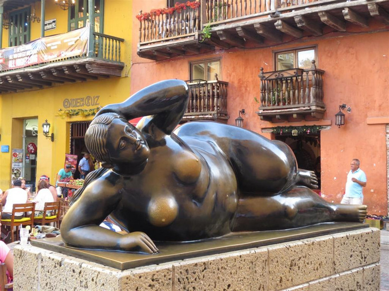 We should all be able to spot a Botero sculpture!