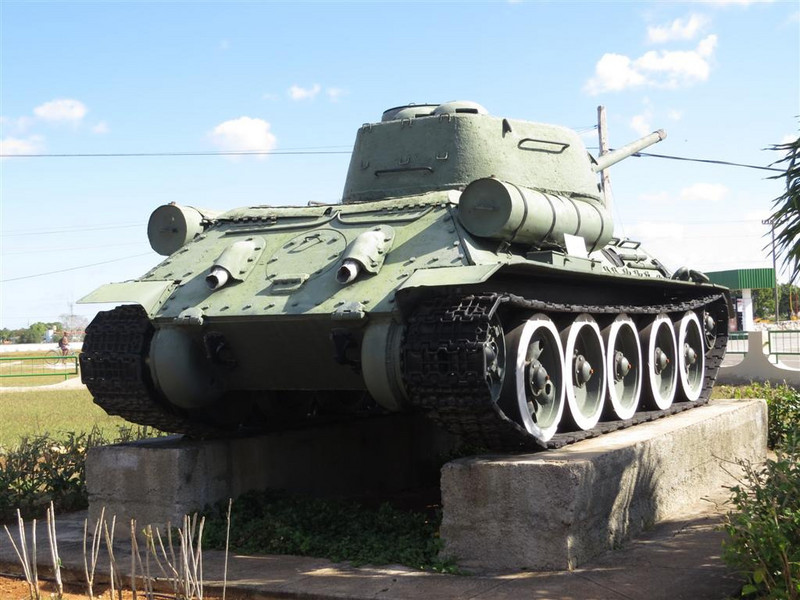 Tank from Bay of Pigs battle