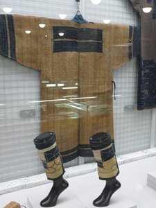 Traditional Ainu outfit.