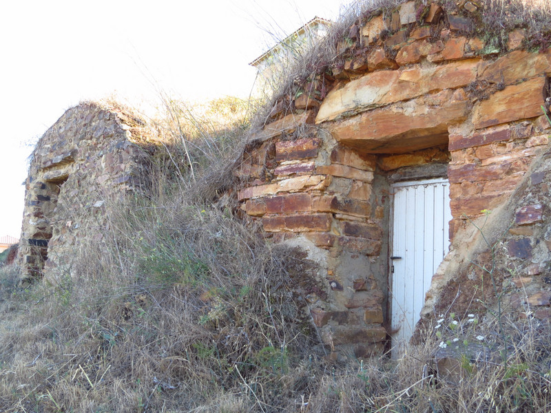 These houses now used as cellar storage, some have fallen into disrepair.