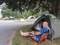 Camping at Wells College, Aurora NY