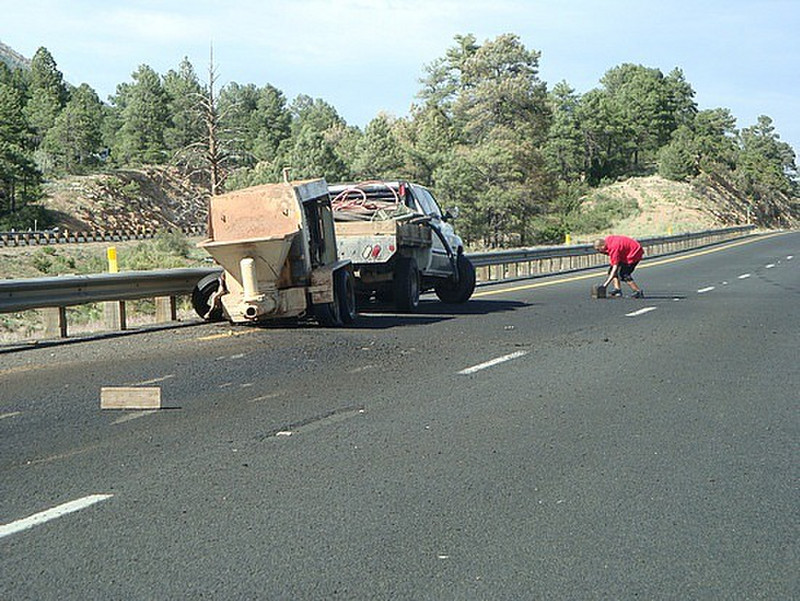 Accident near Flagstaff, AZ