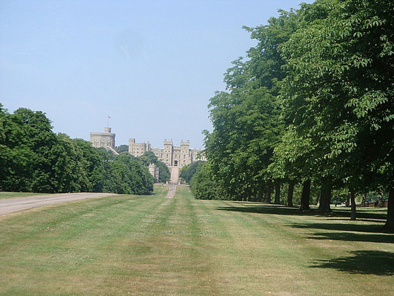 Windsor Castle the Long Walk